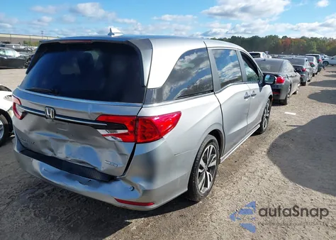 2021 Honda Odyssey Touring from USA, damaged, VIN 5FNRL6H85MB042750
